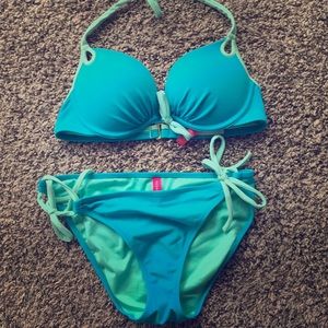 Victoria secret bombshell bikini.